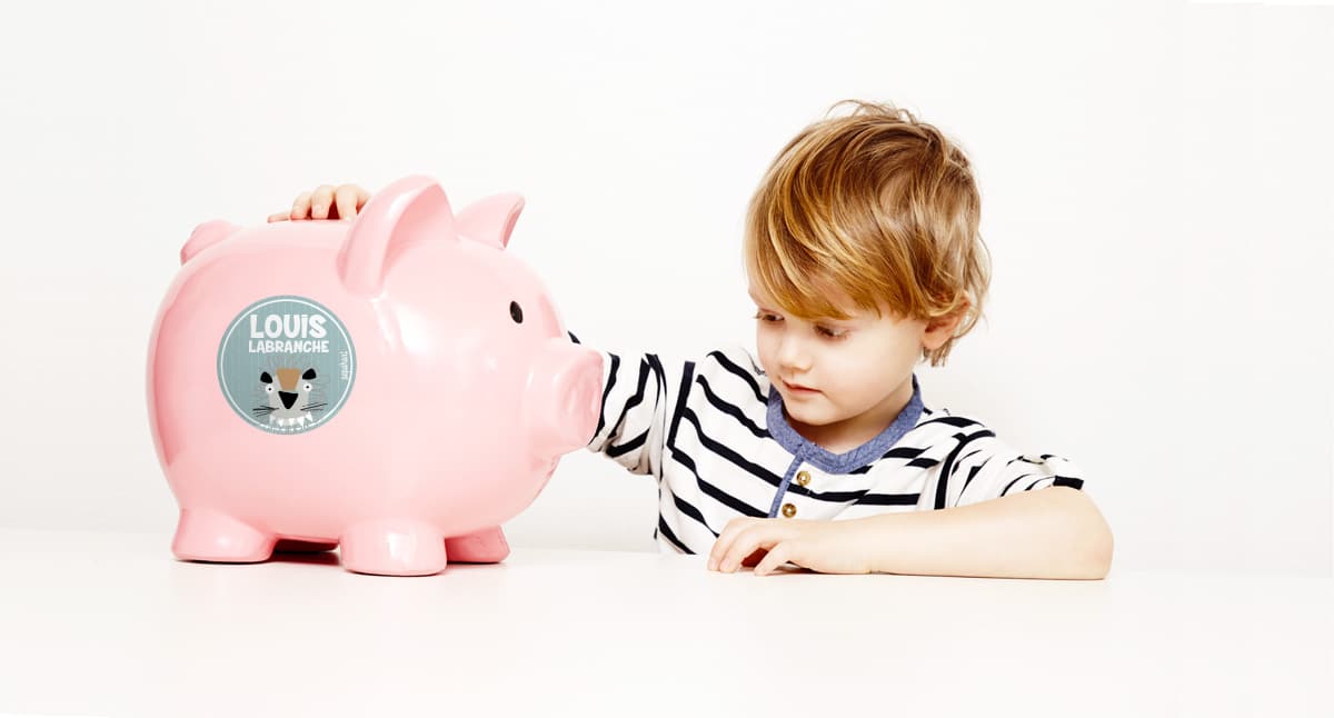 étiquettes personnalisées autocollantes pour enfants