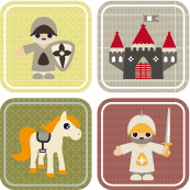 etiquette-pour-enfant-vetement-ecole-colonie-classe-de-mer-chevaliers étiquette vêtement chevalier pour l'école