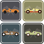 etiquette-pour-enfant-ecole-colo-voiture des voitures vintage sur tes étiquettes pour marquer tes affaires d'école