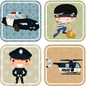 étiquettes-enfants-police-pas-cher étiquettes enfants thème police