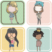 etiquette-fille-star-ecole-colonie-classe-vert-pas-cher tes stars sur tes étiquettes