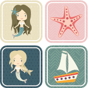 etiquettes-enfants-sirenes etiquettes-enfants-sirenes