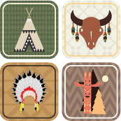 etiquettes-enfants-tente-indiens etiquettes-enfants-tente-indiens