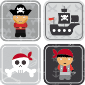 etiquettes-enfants-pirates des pirates sur tes étiquettes personnalisées