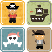 etiquettes-enfants-pirate étiquettes enfants pirate