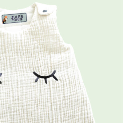 etiquette-bebe-creche-renard étiquettes pour bébé à la crèche
