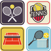 etiquette-personnalisee-enfant-tennis étiquette personnalisée pour enfant qui aime le tennis