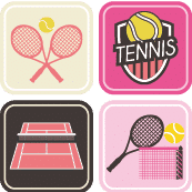 etiquette-enfant-ecole-tennis étiquette enfant pour l'école sur le thème du tennis
