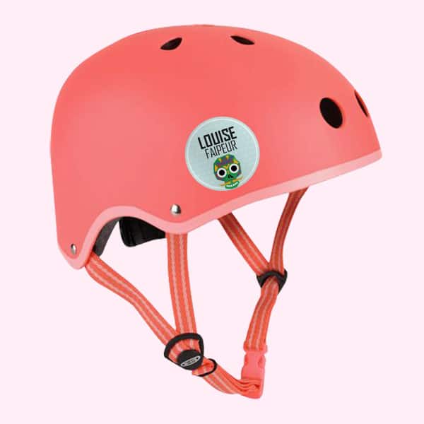 child ski helmet label 1